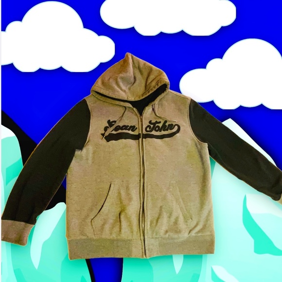 SEAN JOHN HOODIE WITH ZIPPER